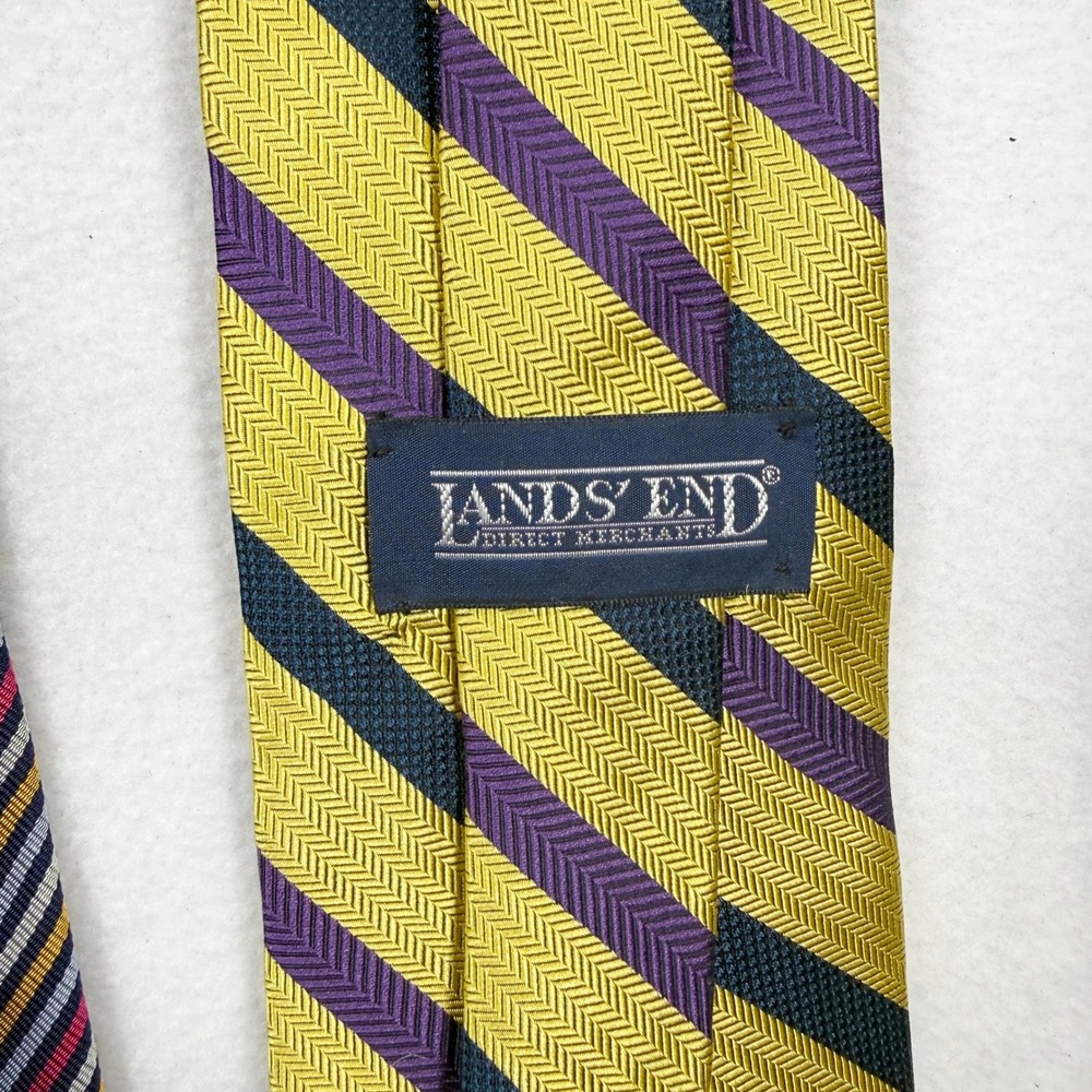 Vintage Designer Ties (Lot of 10 ) - Dior, Oscar, Chadwick, Bagutta, Talbott - Picture 10 of 16